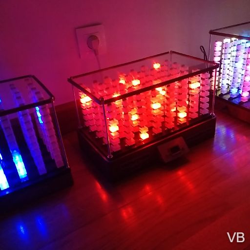 Un display volumétrico de baja resolución